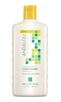 Andalou Naturals Brilliant Shine Conditioner - Sunflower & Citrus (340ml) - Lifestyle Markets